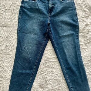 Good American Blue Skinny Jeans Classic Fit